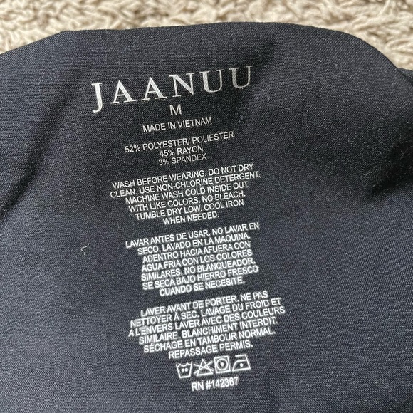 Black Jaanuu Scrubs pants - Picture 2 of 2